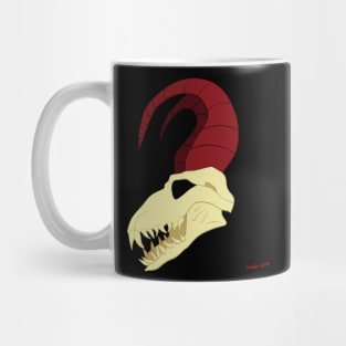 Hellhound Skull Mug